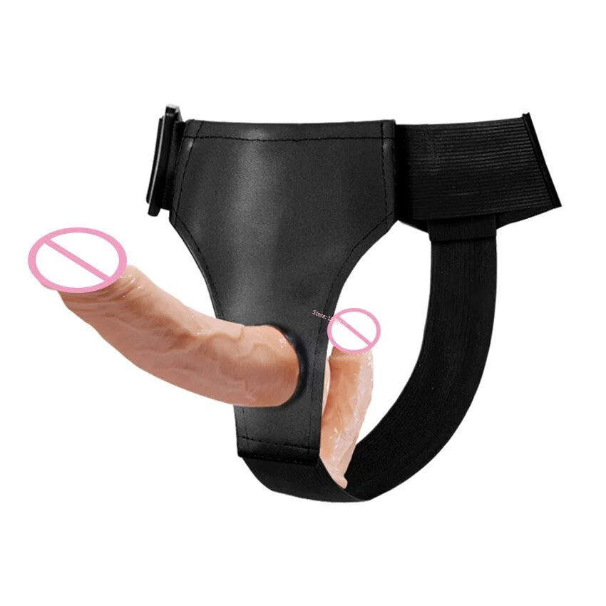 Double dildo 18+ for adults, men, gays