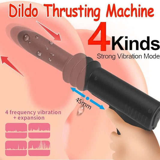 Sex Machine Fascia Massage Gun Sex Toys for Love Stimulation Dildo Vibrator Male Female Masturbator PJ0042