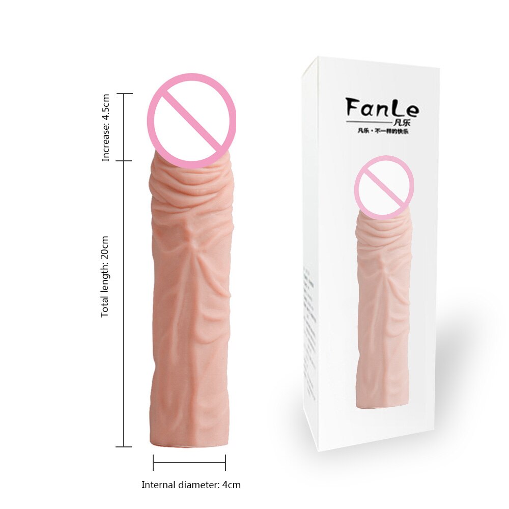 Reusable liquid silicone penis sleeve, penis delay ejaculation, male sex toy.