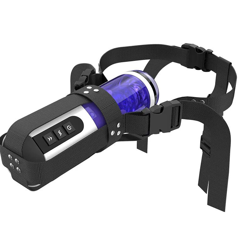 Automatic fake vagina for men. Adult sex toy.
