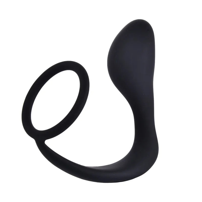 Male prostate massager anal plug, anal sex toy, G-spot anal plug for adults, sex shop for gay men