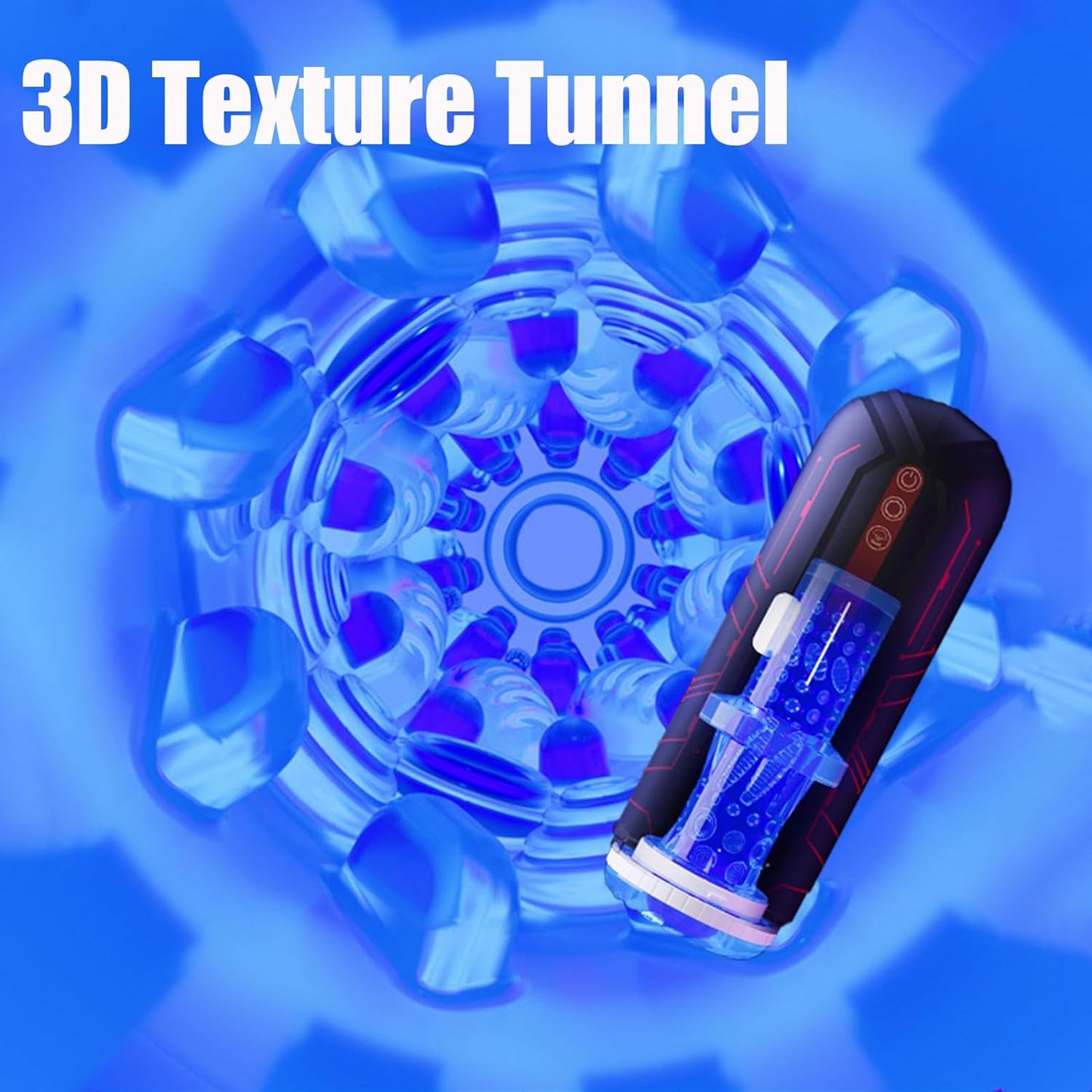 Auto Stroker Toy Male Vibrating Sucking Automatic Male Masturbator Men's Pocket Pussy Adult Sex Toys for Men Adult Toys for Men Man Masturbation Cup Hands Free Pocket Pussy Stroker with Vibrating