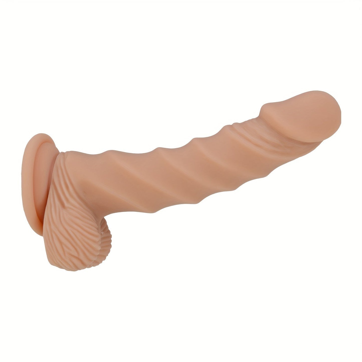 8.07 Realistic Personal Massager With Suction Cup - G-Spot Stimulating. Waterproof TPE Material. Latex-Free. Ideal For Homosexual Couples & Vaginal/Anal Play