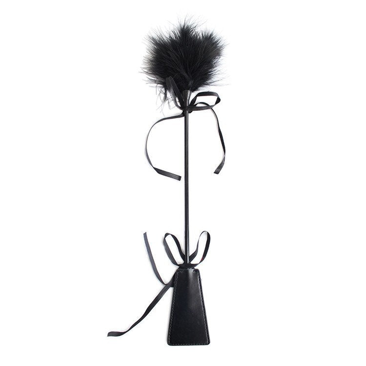 BDSM Slave Sex Toys for Couples Women, 60cm Spanking PU Leather Bondage Whip with Sword Handle, Lash Fetish Flogger Horse Adult