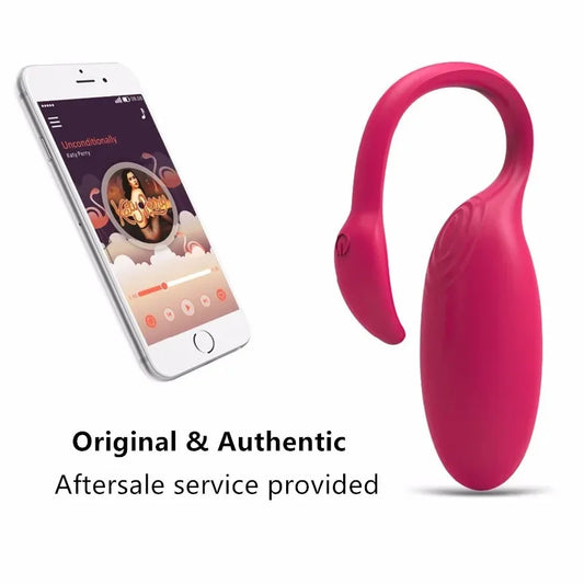 Flamingo APP Bluetooth Egg Vibrator Sex Toy for Women Clitoral Stimulation Vaginal Massager Vibrating Ball Magic Motion Vibrator