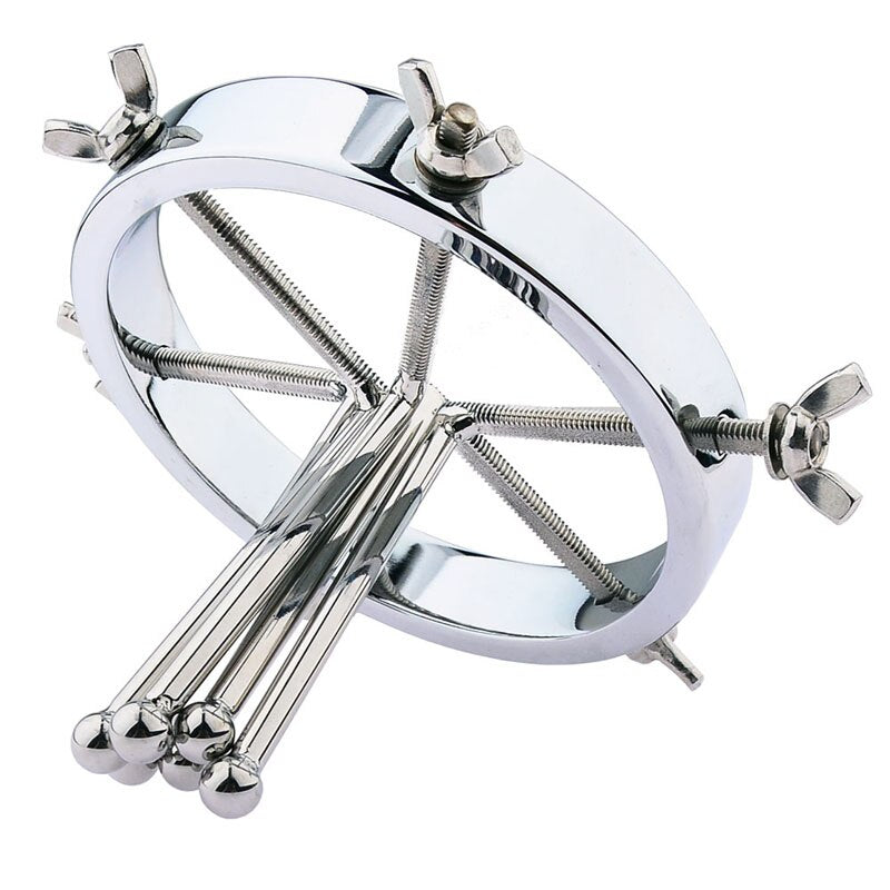 New Vaginal Speculum/Metal Anal Dilator Vaginal Dilator Clip Adjustable Size Anal Plug Adult Sex Toys for Female and Male Couples