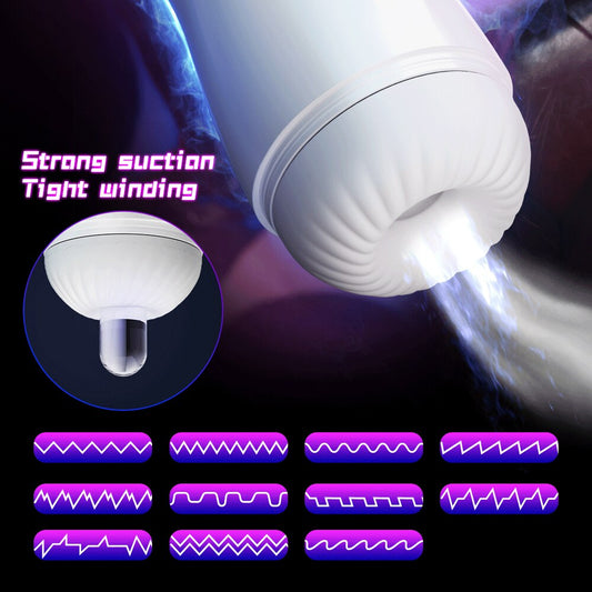 Automatic Blowjob Vibrator Real Suction Vagina Pussy Masturbator for Men 18 Adult Sex Toys for Men
