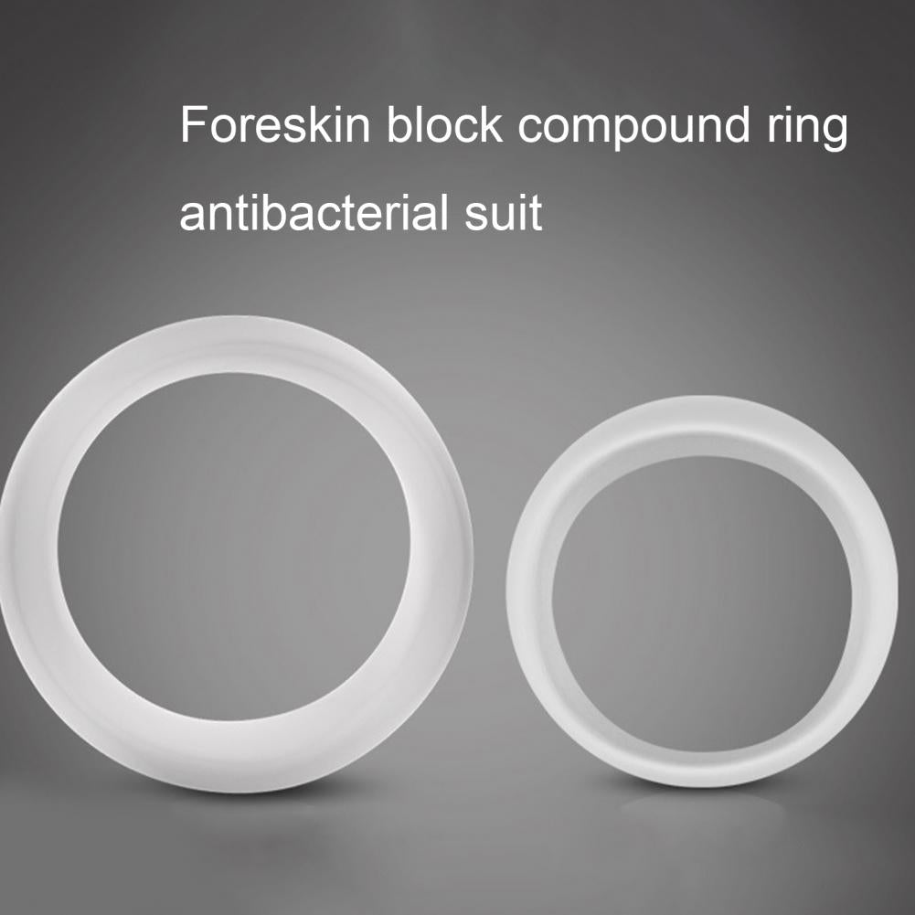 Foreskin Corrector Ring Cock Ring Long-lasting Delay Ejaculation Soft Silicone Premium Quality Penis Ring Sex Toys for Couples