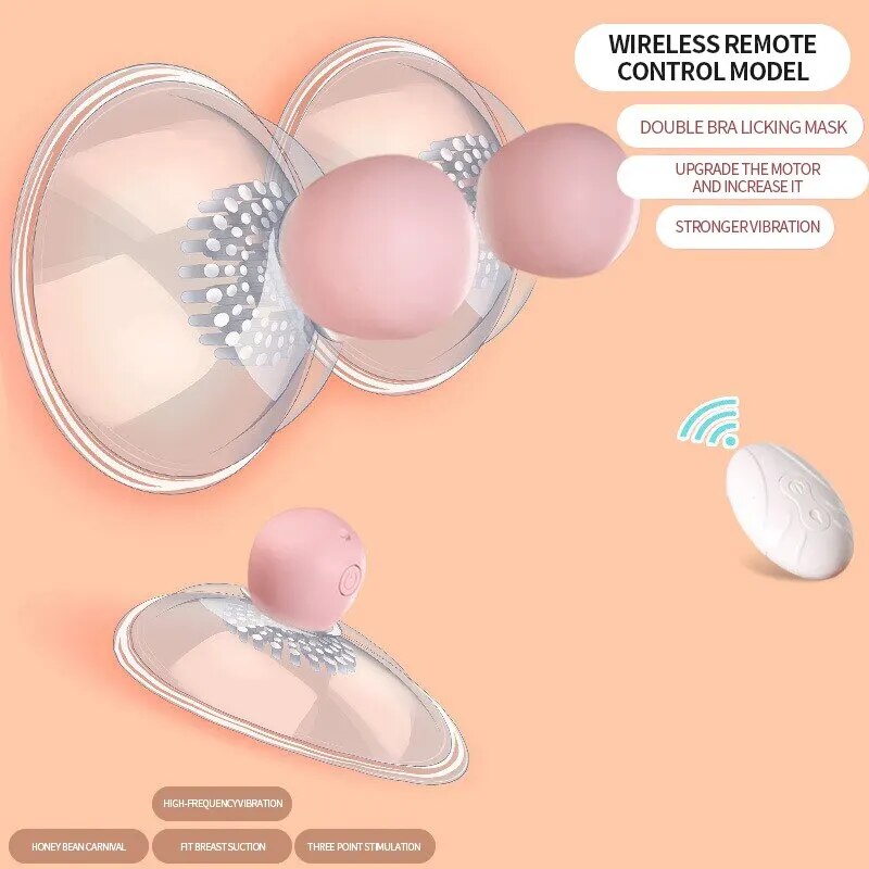 Rechargeable Nipple Vibrator Breast Massager Breast Enlargement Massager for Women Adult Sex Toy Breast Massager Pen Style