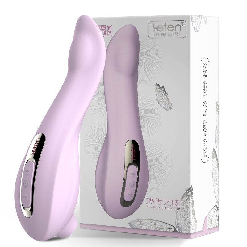 Leten Multifunction Vibrator: Suck/Vibrate/Swing/Heat/Waterproof Sex Products, Oral Sex Clit Nipple Stimulate Sex Toys for Women