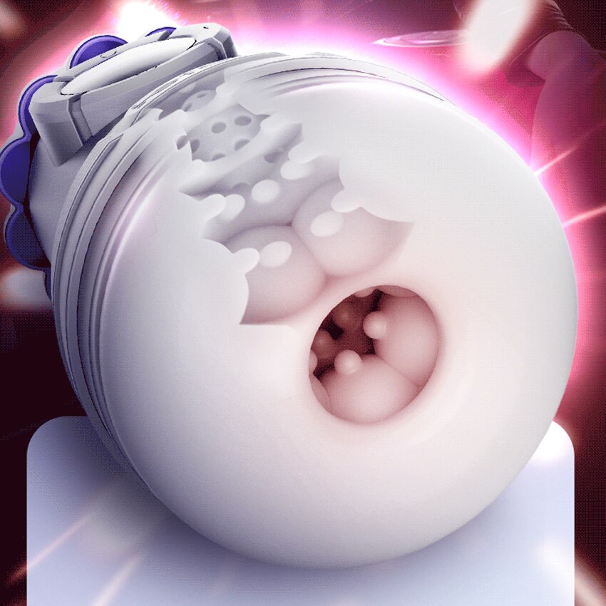 Vortex Spray 20-Sound Interactive Suction Cup Vibrator Fun Game for Men Penis Stimulator Adult Bedroom Toy