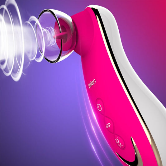 Leten Sucking Tongue Licking Vibrator. Oral Sex Products, Pussy Pump, Vagina Massager, Clitoris and Nipple Stimulator Sex Toys for Women.