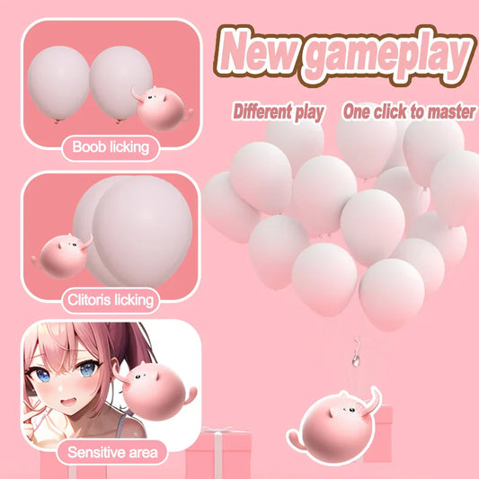 MINI Pig Lick Vibrator Clit G-spot Sex Toy for Women 10 Modes Rechargeable Quick Orgasm Arousal ...