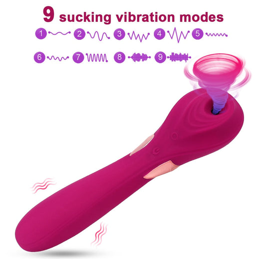 Masturbator, Nipple Massager, Clitoris Stimulator, Blowjob Oral, Vaginal Sucking Vibrator, Clit Sucker Sex Toys for Adult Women