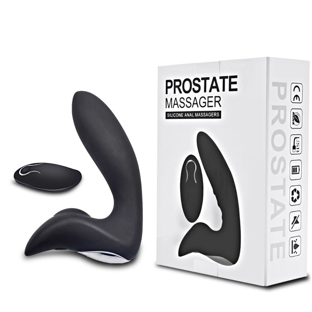 Male Prostate Massager, 9-Speed Motor Vibrators, Sex Toys for Men, Masturbator, Anal Butt Plug, Adult Product for Couples 18+