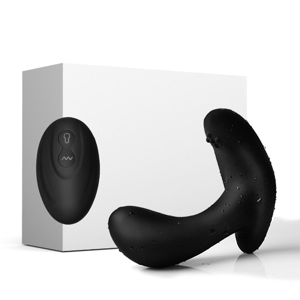 รีโมทคอนโทรลไร้สายชาย Prostate Massager Inflatable Anal เสียบ Vibrating Butt Plug Anal ขยาย Vibrator เพศของเล่นสำหรับชาย