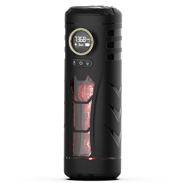 Adult RGB Vibrator Sex Toys for Men Automatic Masturbation Cup Auto Suction Heating Male