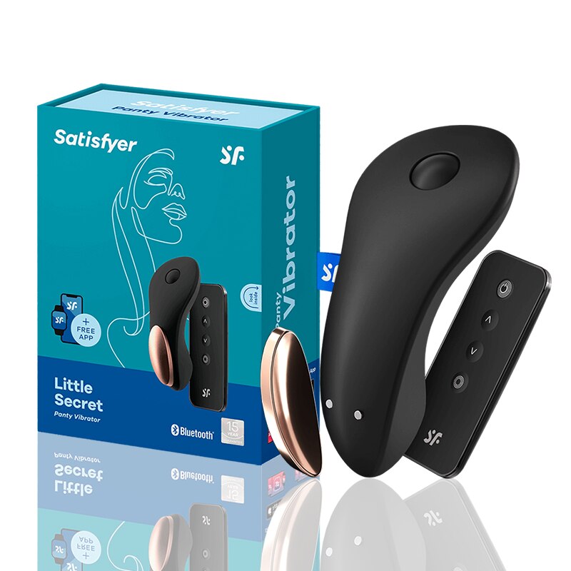 Satisfyer Little Secret App Connected Magnetic Wearable Vibrator Remote Control Clitoral Stimulator Couple Vibrators for Women UYO