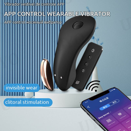 Satisfyer Little Secret App Connected Magnetic Wearable Vibrator Remote Control Clitoral Stimulator Couple Vibrators for Women UYO
