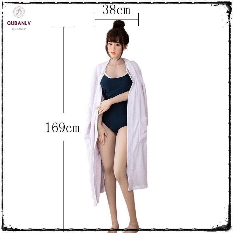 Sex doll 160cm silicone realistic adult anime full sexy toy big pussy big vein realistic vagina pussy butt for man