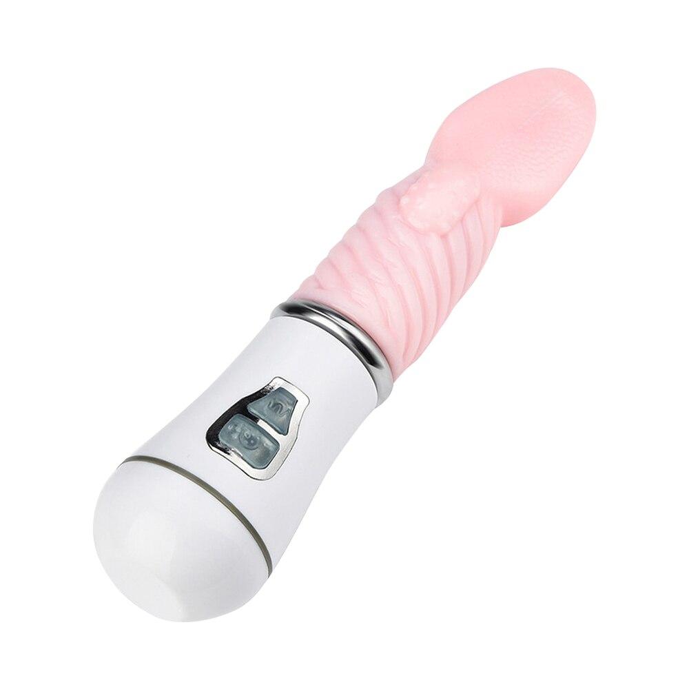 Sex Toy Tongue Vibrators Three-piece Gourd Mini AV Rod Vibration Massage Oral Licking Clitoris Stimulator Sex Toys for Women