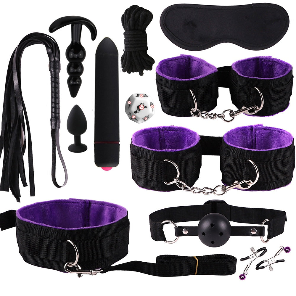 Sex Toys for Women, Couples, BDSM Handcuffs for Sessions, Anal Plugs, Vibrators, Sex Games, Sexshop Erotic Accessories, Toys for Adults 18+