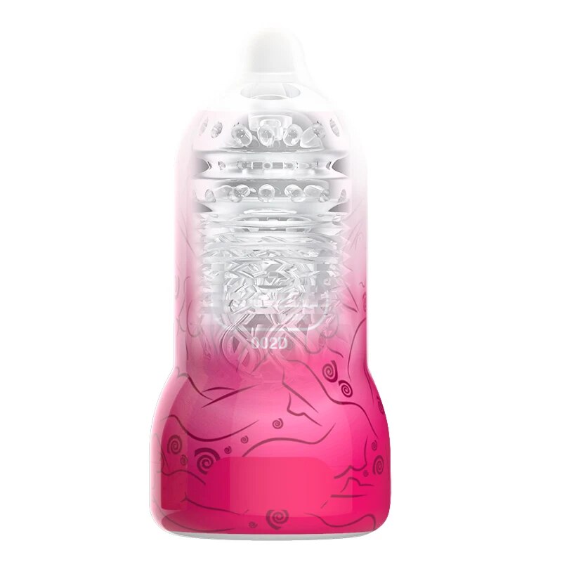 Male Masturbator Soft Stick Adult Toy for Men Penis Pump Massage Silicone Delay Lasting Realistic Vagina Masturbator Cup