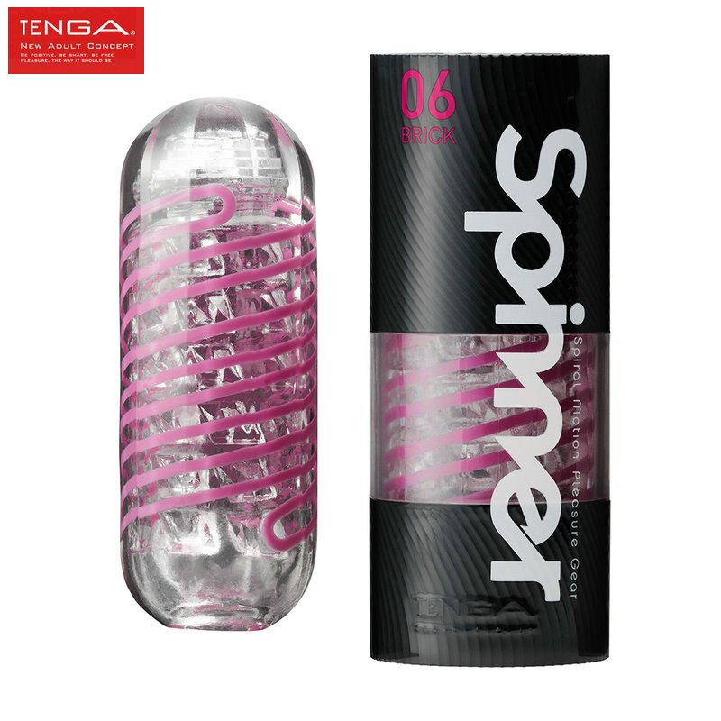 Japan TENGA SPINNER Male Masturbator Cup Sex Toy for Men, Realistic 3D Pussy Male Penis G-Spot Massager Airplane Cup