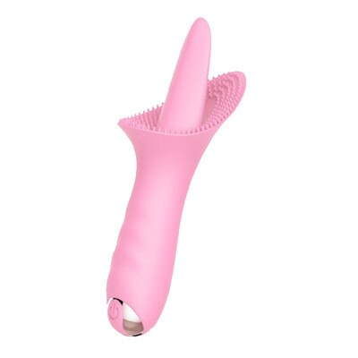 Vaginal Massage G-Spot Clitoral Vibrator Tongue Licking Clit Tickler Sex Toys for Women 10 Modes Vibrating Adult Orgasm Product