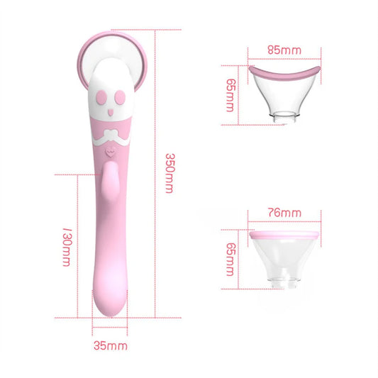 Vibrator Massager Clit Licker and Clitoral Licking Toy G-Spot Suck Sucking Heating Female Vibration Clitoris Orgasm Nipple