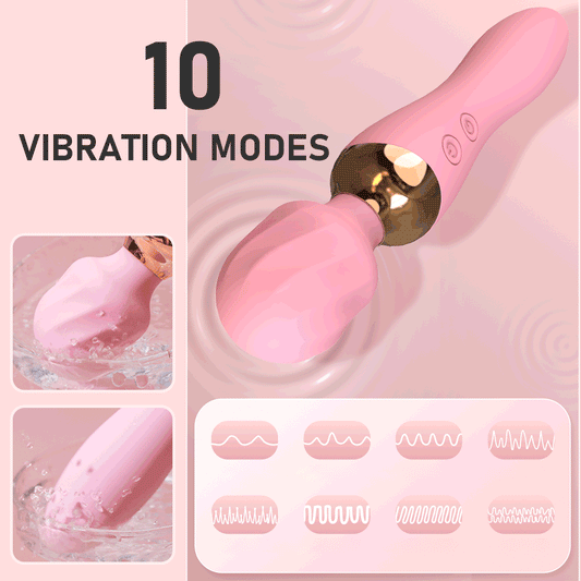 เครื่องสั่นสำหรับผู้หญิง Wand Av Stick Dildo Vibrator เซ็กซ์ทอยสำหรับผู้หญิงผู้ใหญ่ของเล่น Clitoris Stimulator G Spot Massager เซ็กซี่สินค้า