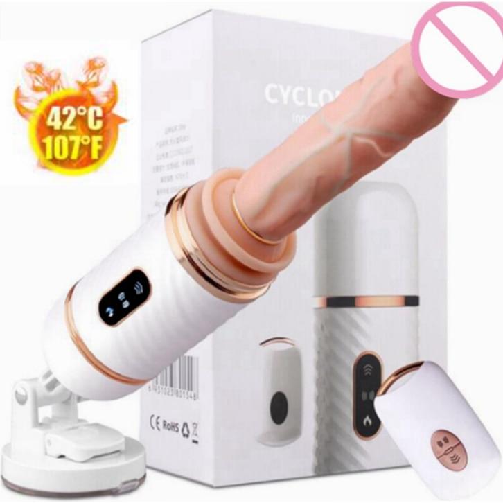 Wireless Remote Control Automatic Sex Machine Telescopic Dildo Vibrators For Female Masturbation Pumping Gun Sex Toys For Women