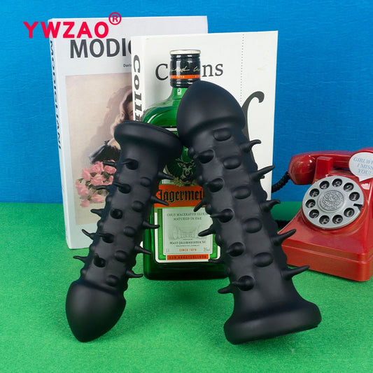 YWZAO G77 Huge Anal Plug Anal Sexy Toys for Adults 18 Anal Stretcher Sex Shop Dildo Anal Big Butt Plugs Small Anal Plug Goods