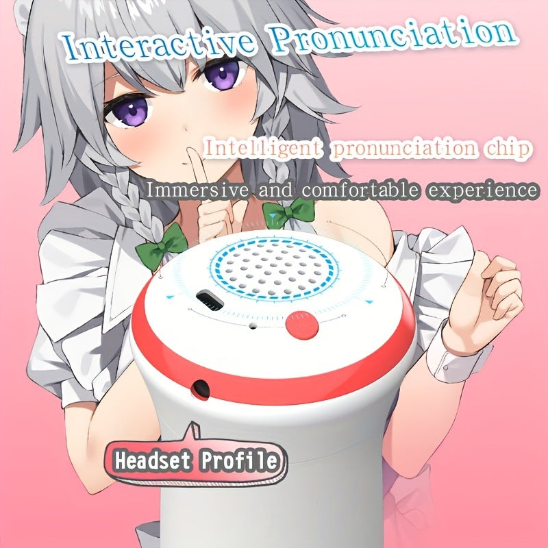 Men's Automatic Sucking Masturbator. Experience Real Vagina. 4-Frequency Stretch + 4-Frequency Sucking Mode/10-Frequency Vibrating Vocalization. Men's Jet Cup For Training Massage Penis