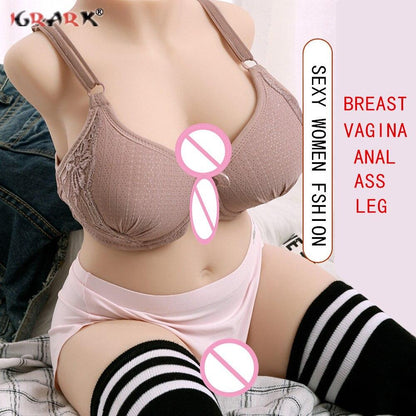 7.6KG 1:1 Sexy Women 3D Big Breast Huge Ass Rubber Sex Doll Realistic Vagina Pussy Anal Male Masturbator Erotic Sex Toys for Men Adults