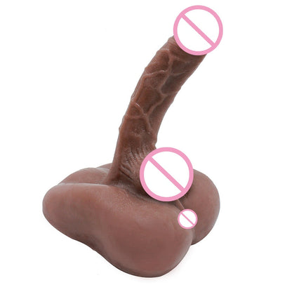 Sexy Toys 1.7kg Realistic Butt Silicone Doll Dildo for Women Lesbian Gay Dildo Penis Cock Pussy Male Masturbator Intimate Goods