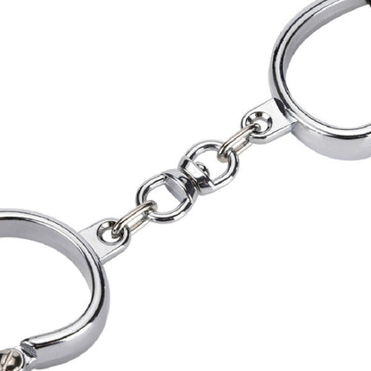 Stainless Steel Female Male Handcuff Metal Ankle Cuffs Wrist Cuff for Couple Bdsm Bondage Restraints Adult Game Sex Toys