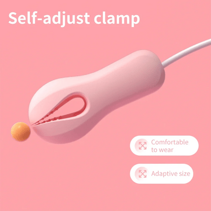 10 Modes Electric Nipple Clamp Breast Massager Vibrator Enhancer Bondage Adult Stimulator Sex Toys for Women and Couples