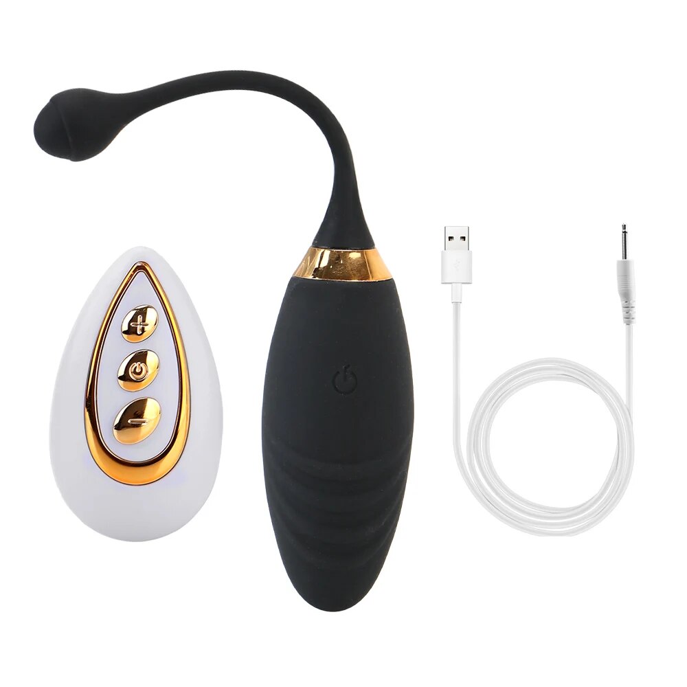 10 Speeds Sex Toys for Women Vibrating Egg Anal Clitoris Stimulation Jump Egg Vibrator Wireless Remote