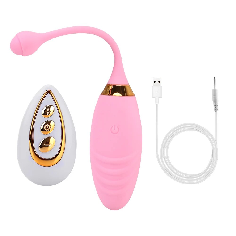 10 Speeds Sex Toys for Women Vibrating Egg Anal Clitoris Stimulation Jump Egg Vibrator Wireless Remote