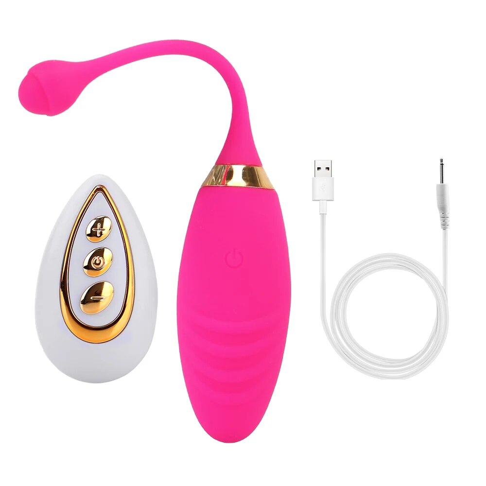 10 Speeds Sex Toys for Women Vibrating Egg Anal Clitoris Stimulation Jump Egg Vibrator Wireless Remote