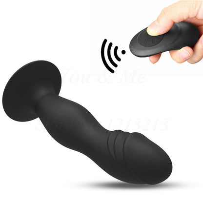 10-Speed Wireless Remote Anal Dildo Vibrator Male Prostate Massager G-spot Stimulator USB Charging Anal Penis Vibrator Sex Toys