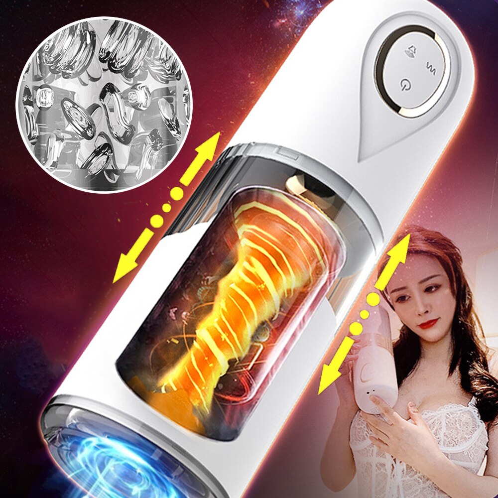 Men's Vibrator, Automatic Masturbator, 10 Adult Sex Toys