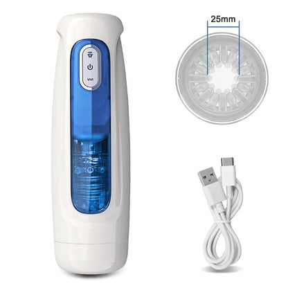 10-Mode Rotating Male Masturbator Automatic Piston Simulated Vagina Sex Toy for Men Adult Products
