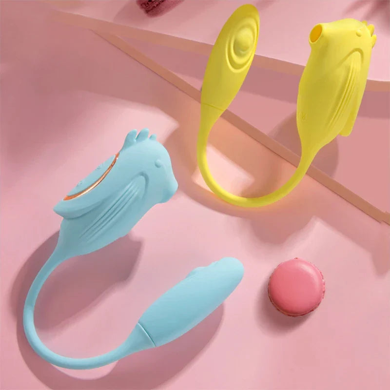 12 Frequency Vibrator 10 Sucking Modes Stimulator Rechargeable Massager Sex Toy