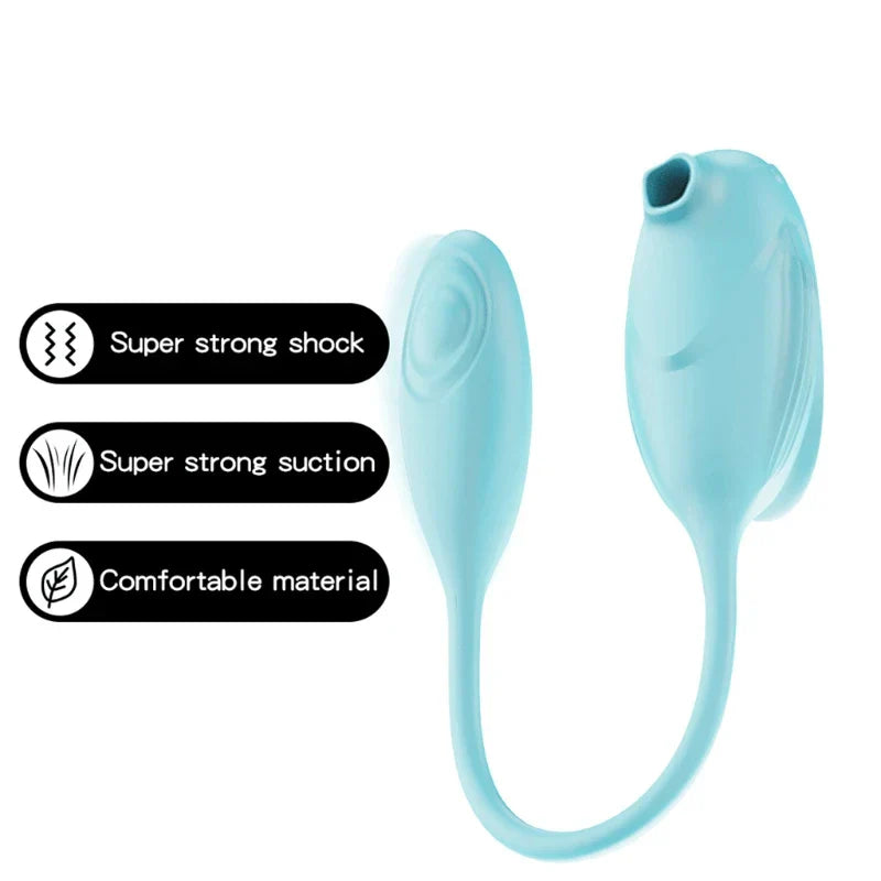 12 Frequency Vibrator 10 Sucking Modes Stimulator Rechargeable Massager Sex Toy