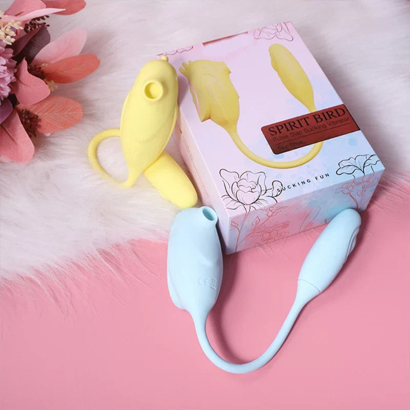 12 Frequency Vibrator 10 Sucking Modes Stimulator Rechargeable Massager Sex Toy