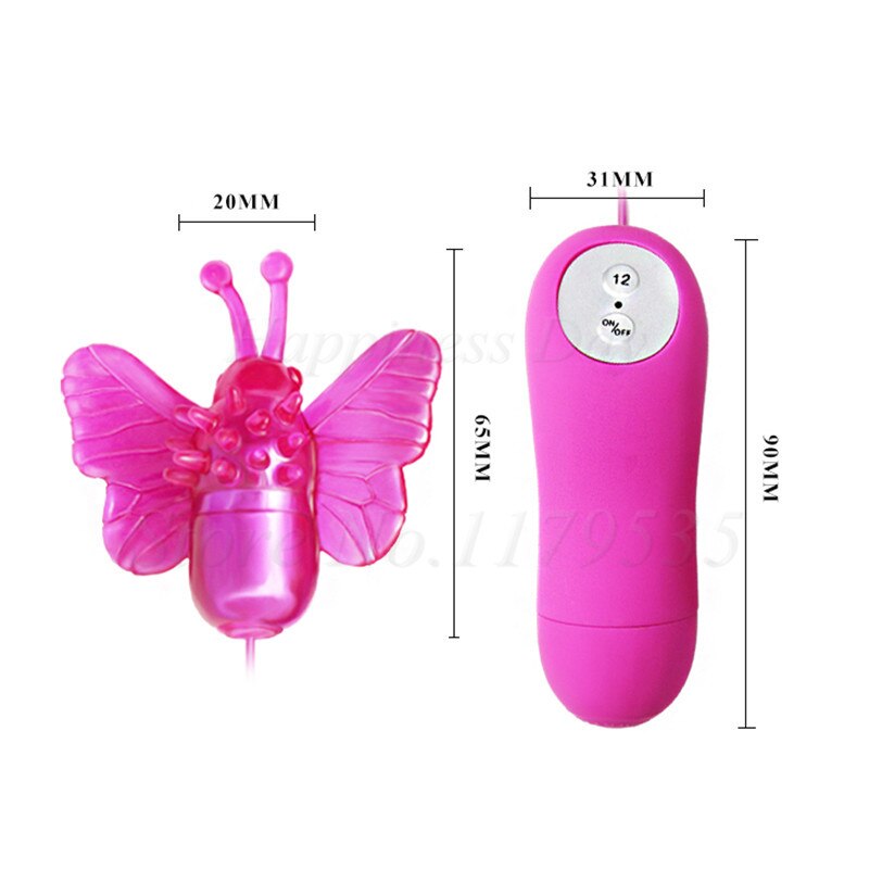 12 Function Vibration Butterfly Dildo Vibrator Panties Clitoris Stimulation G-spot Massager Vibrador Sex Toys for Woman Sex Shop