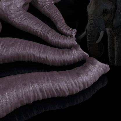12in Realistic Soft Silicone Elephant Dildo Big Penis Suction Cup Stimulate Orgasm Lesbian Sex Toy Anal