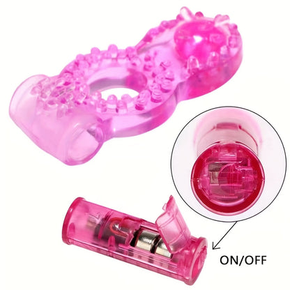 Men's Penis Ring Vibrator. Ultra-elastic Lock Sperm Ring For Stronger Erection Ejaculation Delaying Orgasm Pleasure Enhancing. Adult Sex Toys For Men Couples